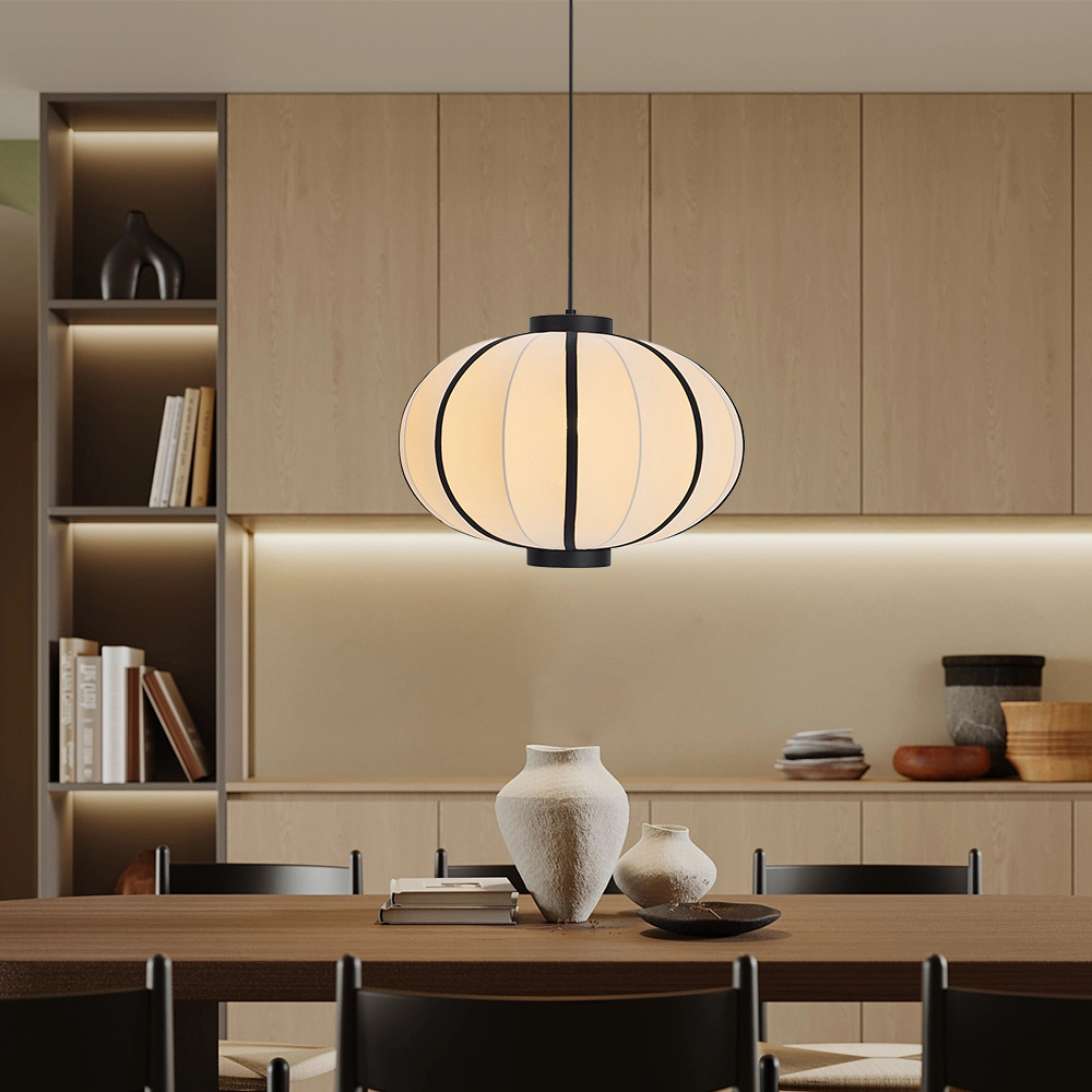 Modern Oriental Lantern Pendant Lamp Japanese Hanging Light