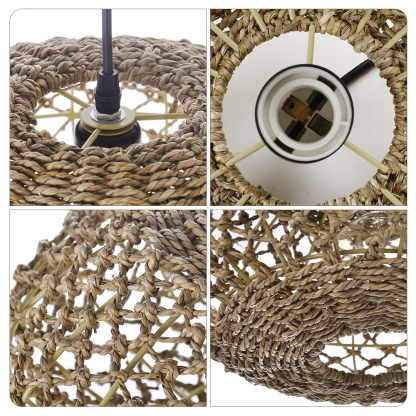 UFO Straw Pendant Light-labpiecesign