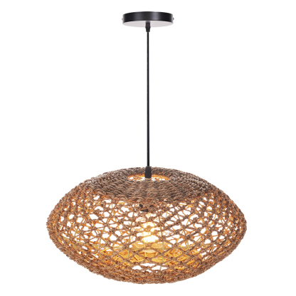 UFO Straw Pendant Light-labpiecesign