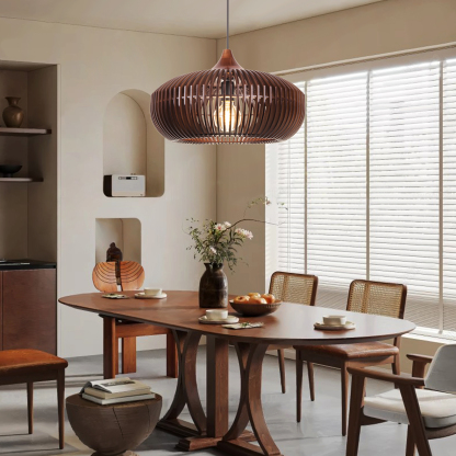 Japanese Solid Wooden High Quality Pendant Light-labpiecesign