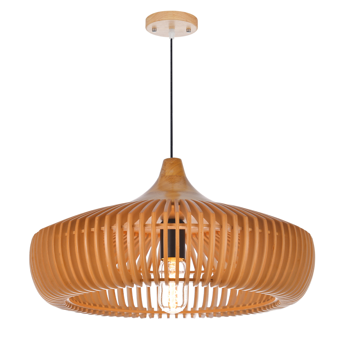 Japanese Solid Wooden High Quality Pendant Light | Labpiecesign