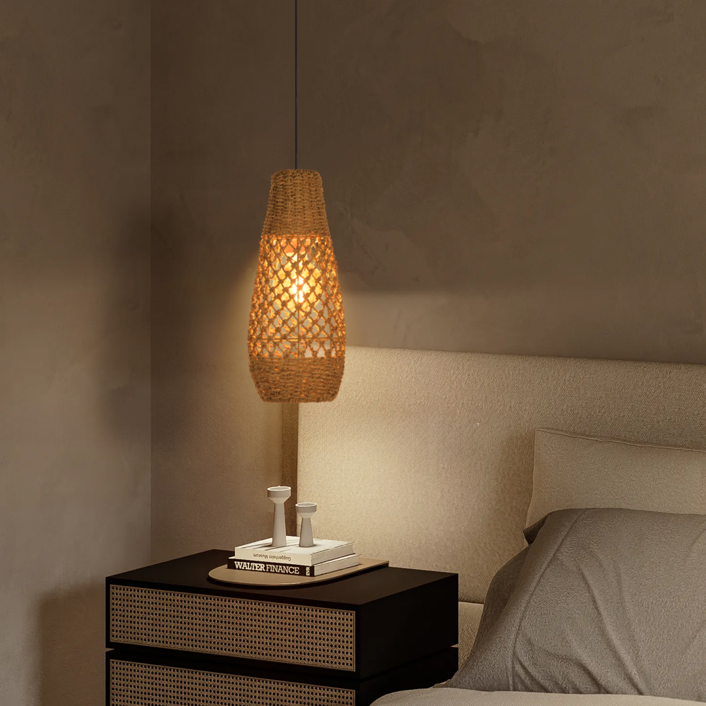 Various styles 3 light straw pendant light