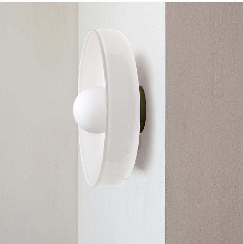 Glass Round LED Ceiling Light-labpiecesign