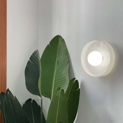 Glass Round LED Ceiling Light-labpiecesign