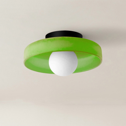 Glass Round LED Ceiling Light-labpiecesign