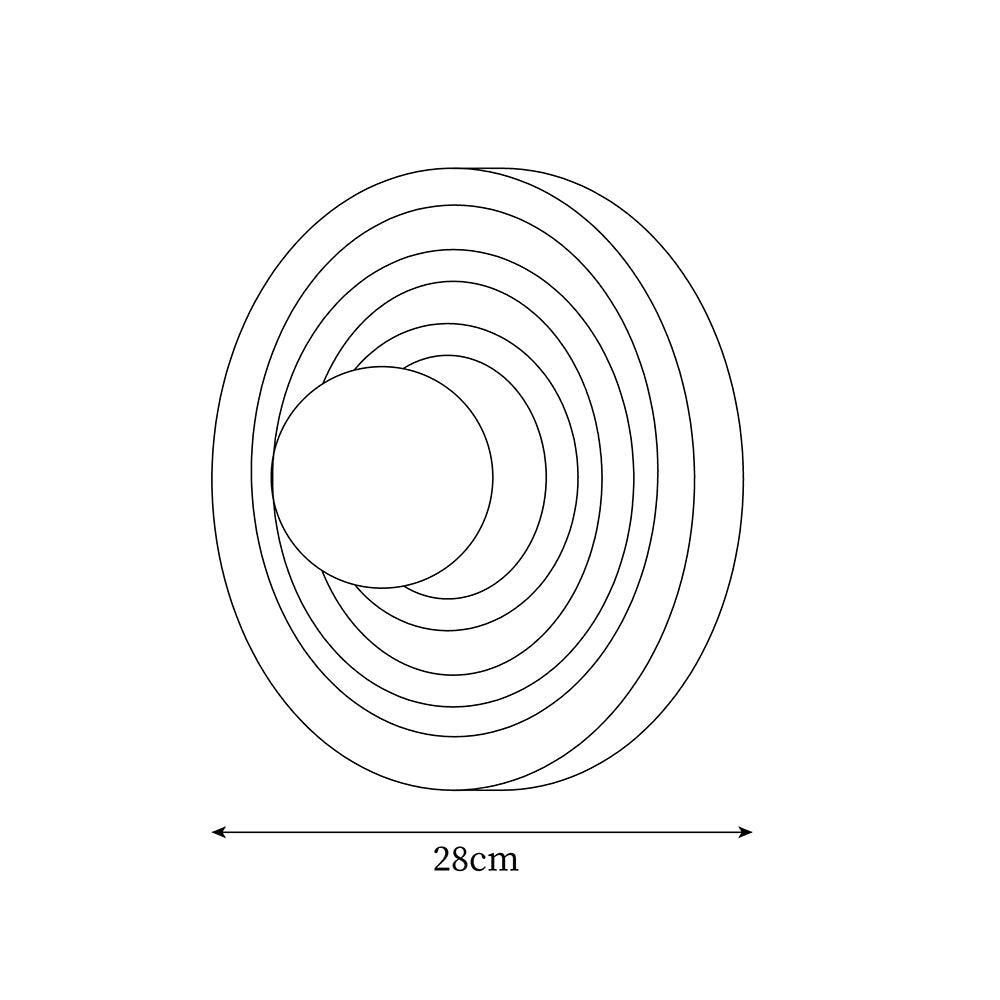 Grove Wall Lamp 11″- 1.5″-labpiecesign