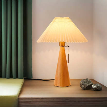 Japanese Retro Bedroom Bedside Table Lamp-labpiecesign