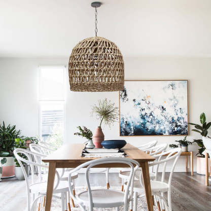 Milford Rope Pendant Light Chandelier-labpiecesign