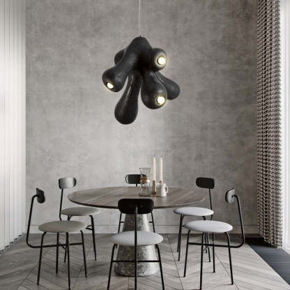 HANGING LED LAMP WITH CREATIVE NORDIC DESIGN INSPIRED BY WABI SABI-labpiecesign