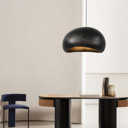 Wabi-sabi style High Density Polyethylene silver pendant light-labpiecesign