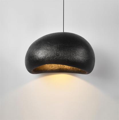 Wabi-sabi style High Density Polyethylene silver pendant light-labpiecesign