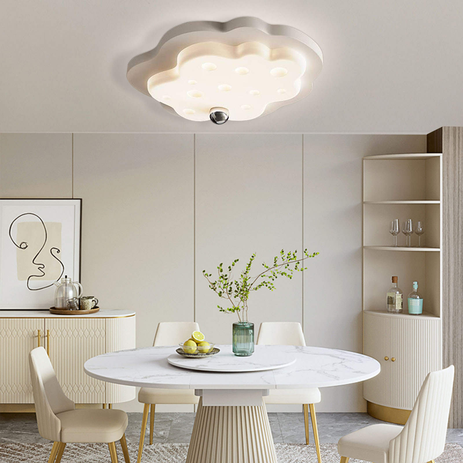 Full spectrum led ceiling light bauhaus living room light modern ceiling light-labpiecesign