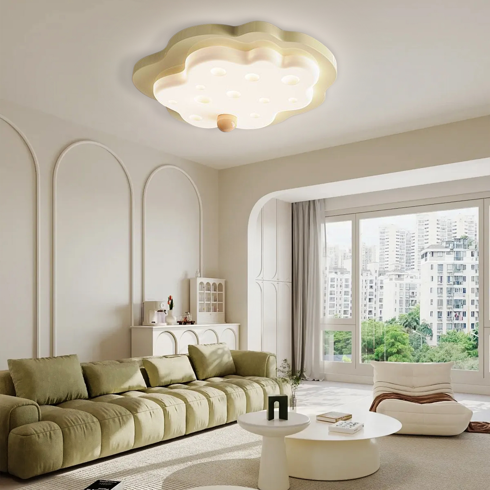 Full spectrum led ceiling light bauhaus living room light modern ceiling light-labpiecesign