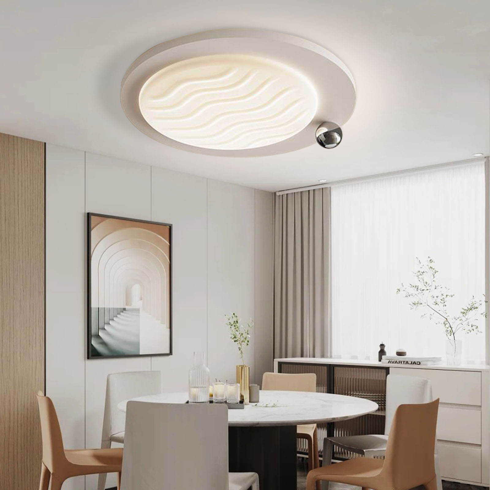 Full spectrum led ceiling light bauhaus living room light modern ceiling light-labpiecesign