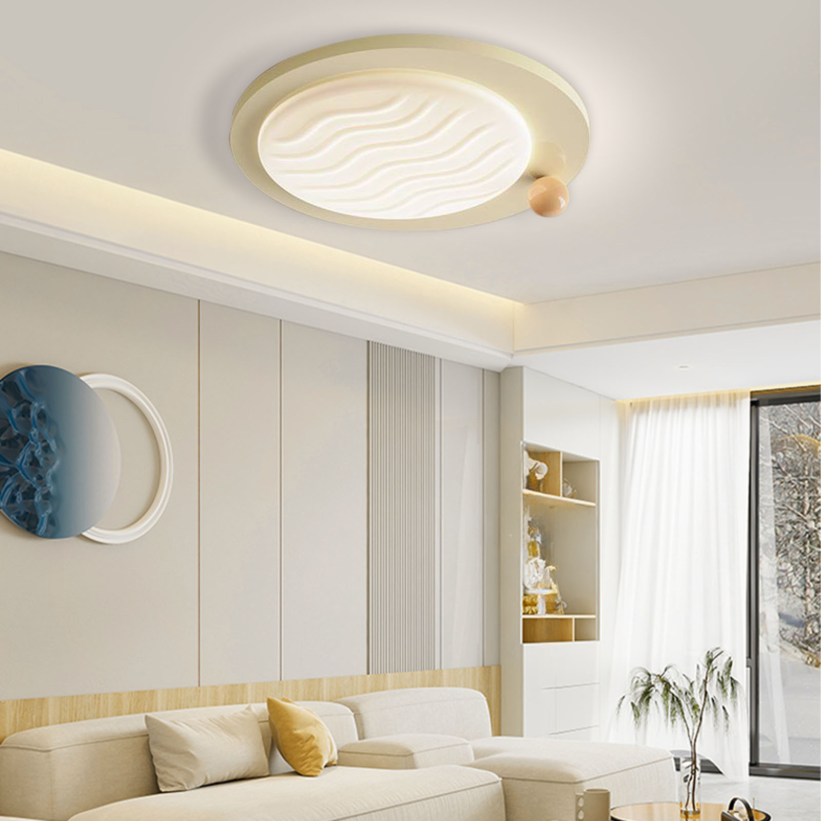 Full spectrum led ceiling light bauhaus living room light modern ceiling light-labpiecesign