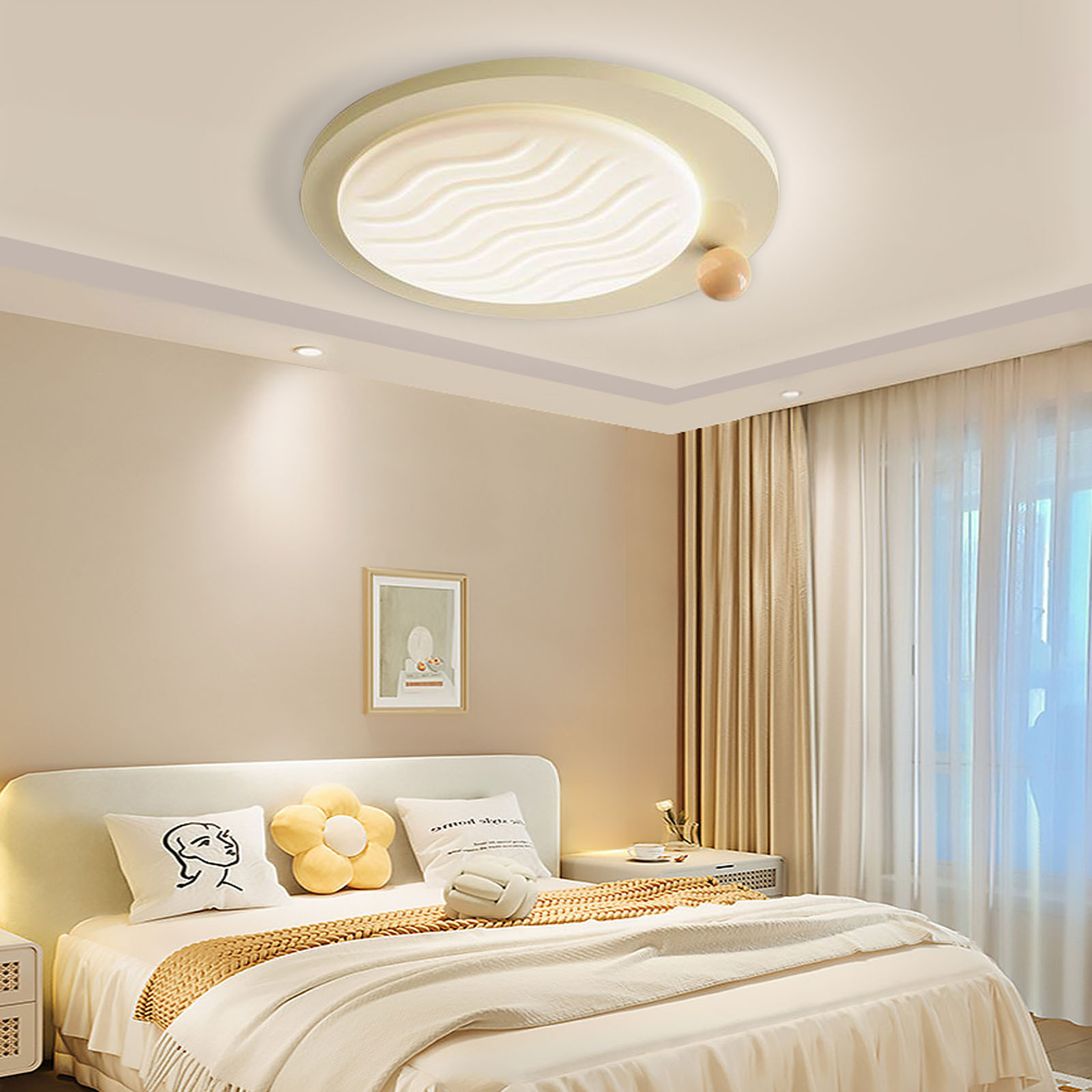 Full spectrum led ceiling light bauhaus living room light modern ceiling light-labpiecesign