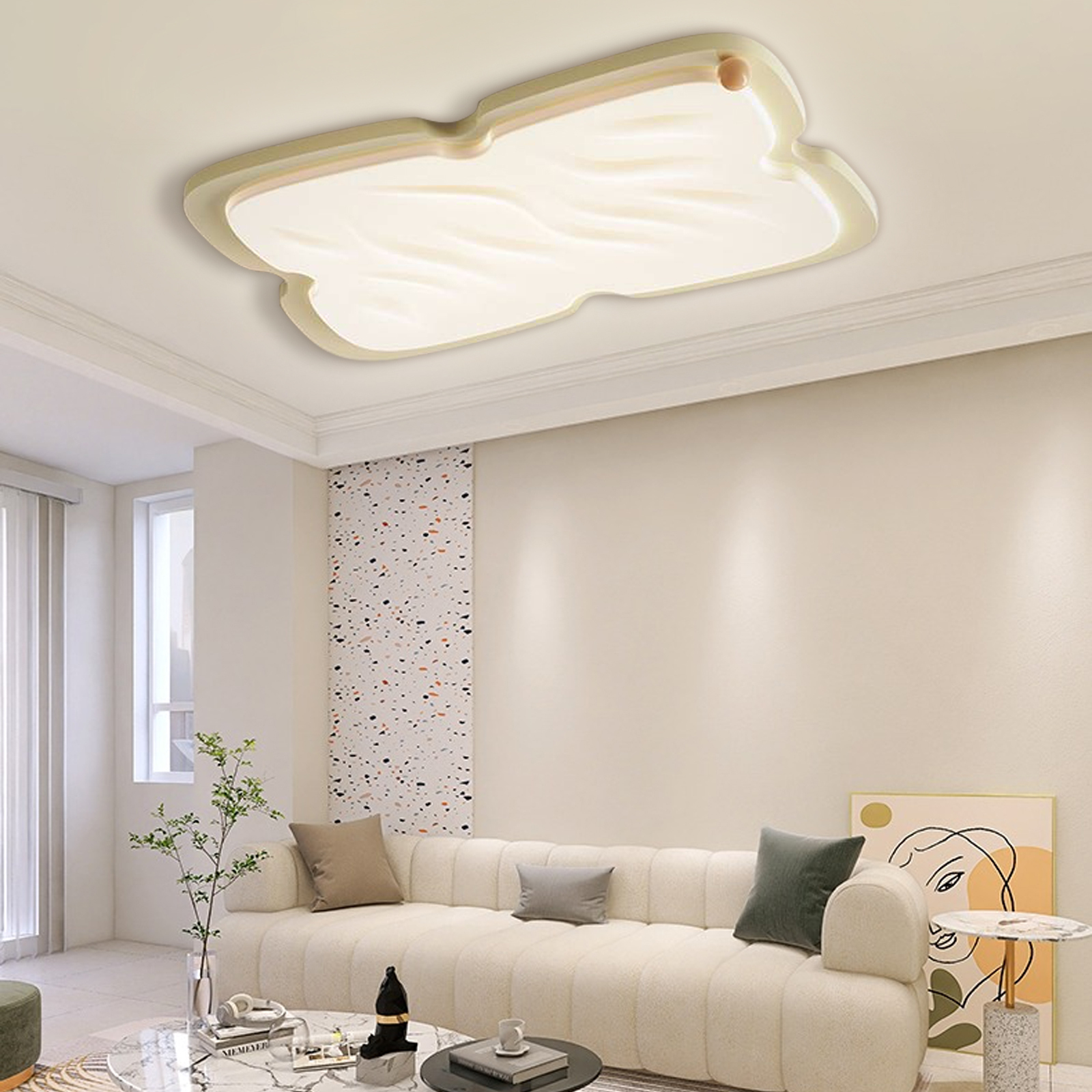 Full spectrum led ceiling light bauhaus living room light modern ceiling light-labpiecesign