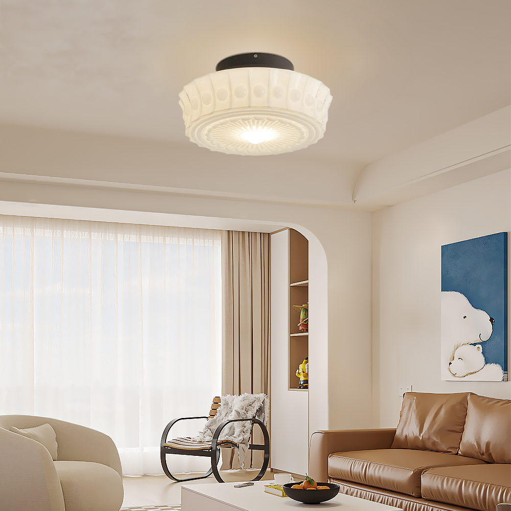 Art Vintage Dome Ceiling Light