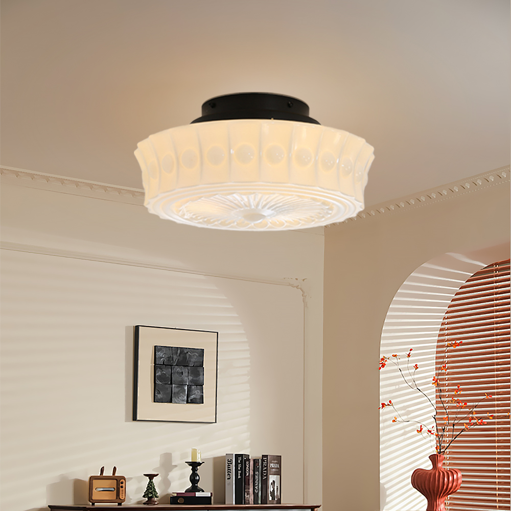Art Vintage Dome Ceiling Light