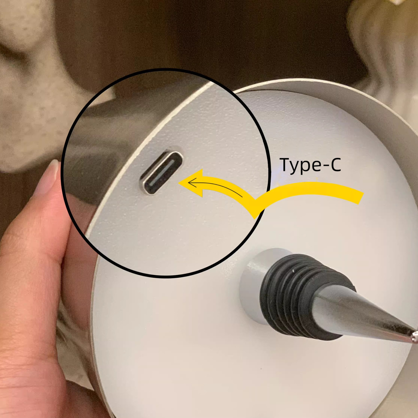 Minimalist LED Bottle Table Lamp