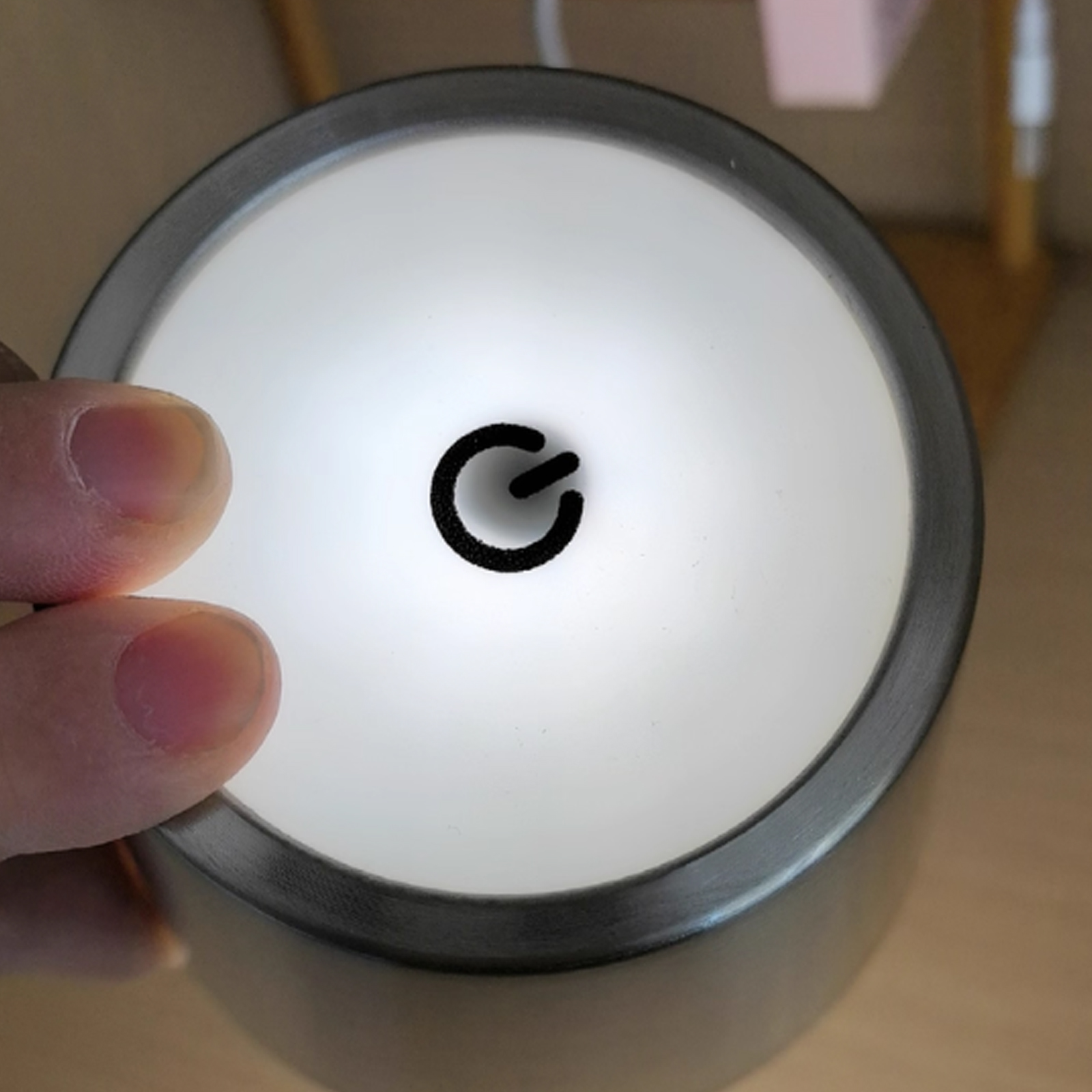 Minimalist LED Bottle Table Lamp