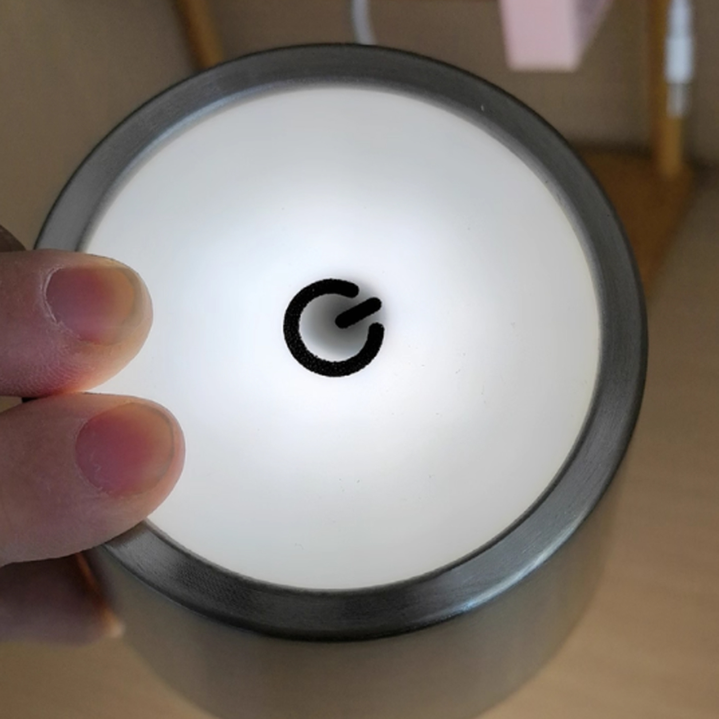 Minimalist LED Bottle Table Lamp