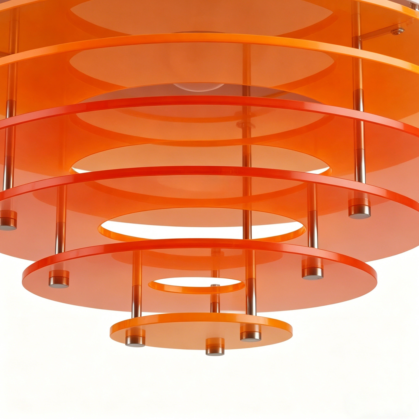 Modern Nordic Layered Disc Pendant Light