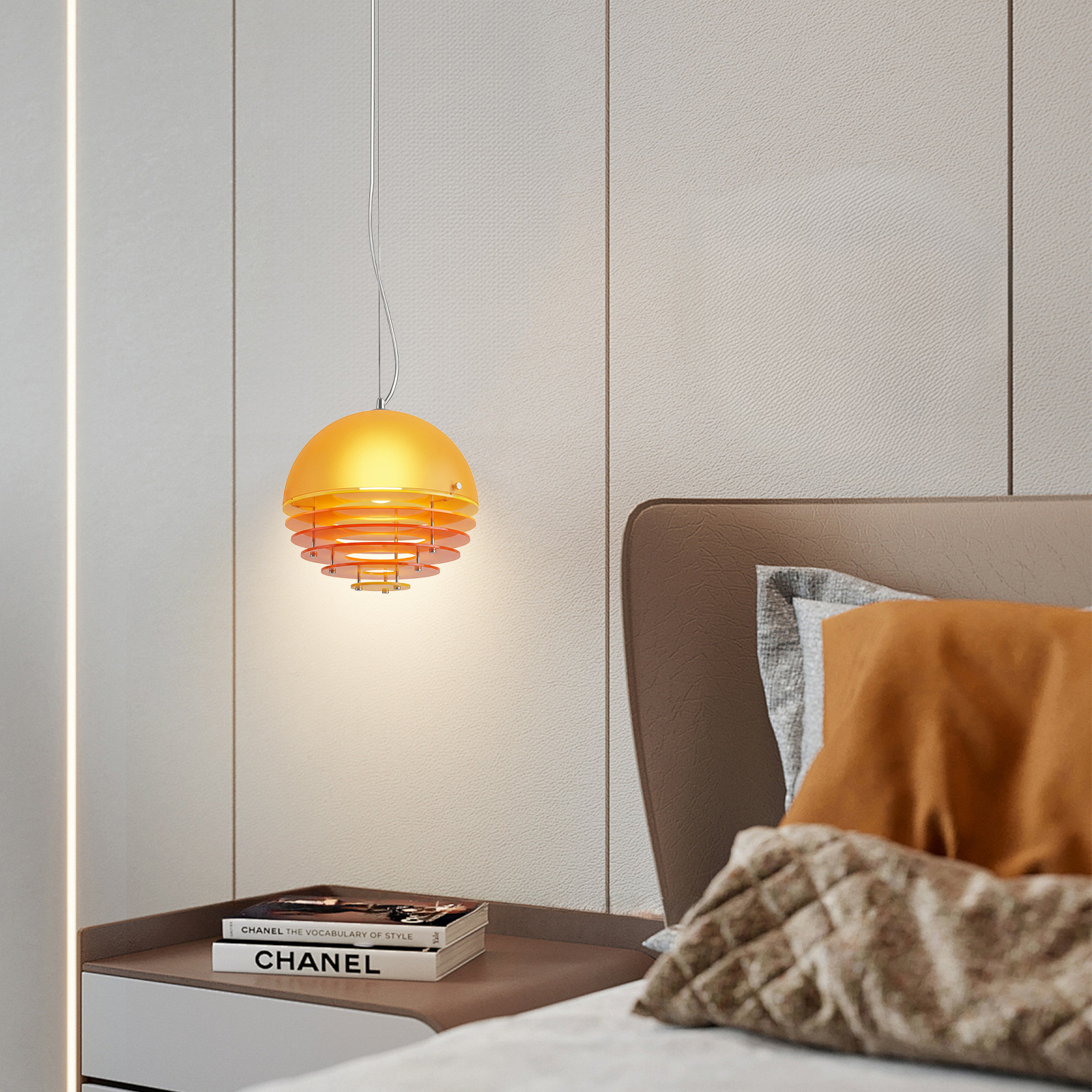 Modern Nordic Layered Disc Pendant Light