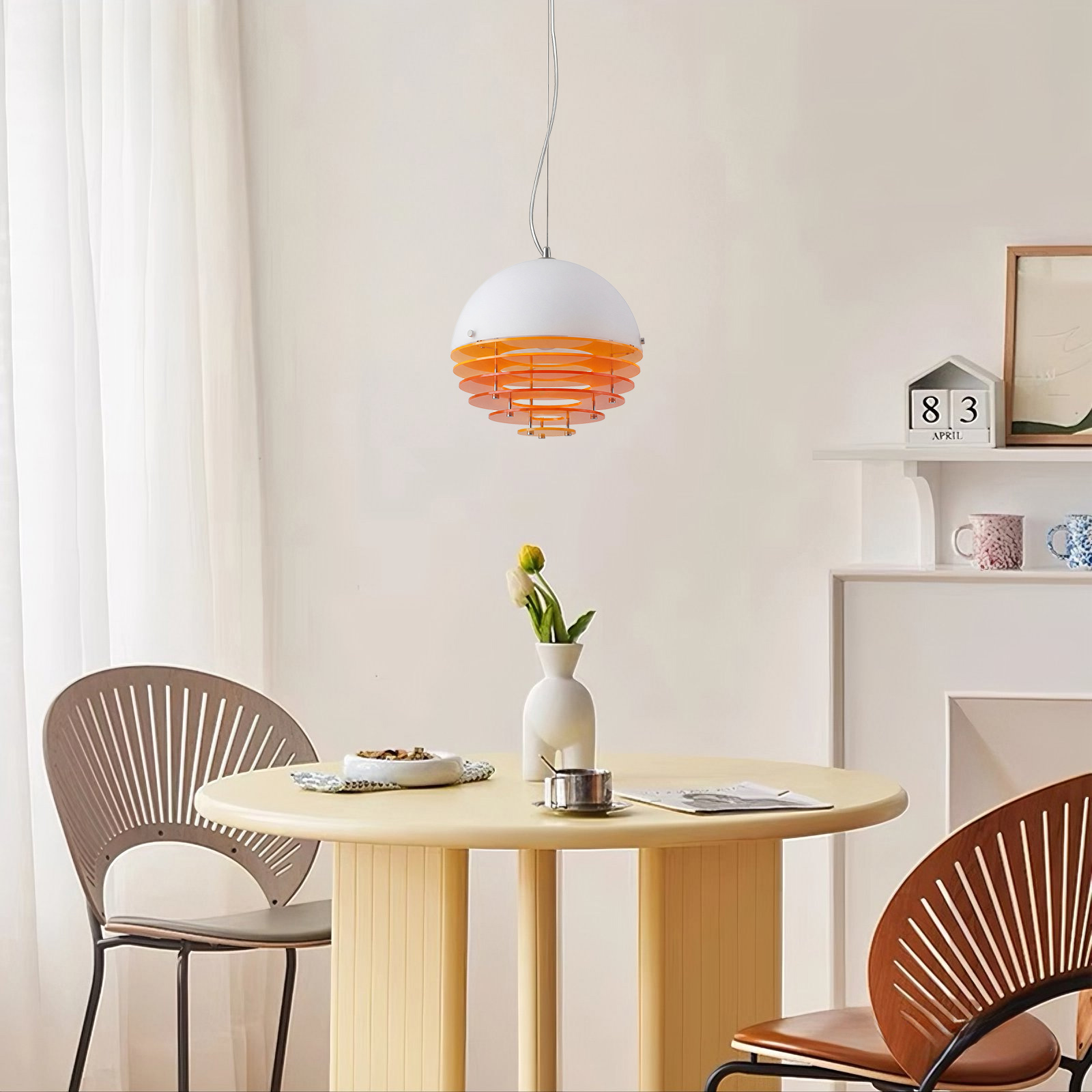 Modern Nordic Layered Disc Pendant Light
