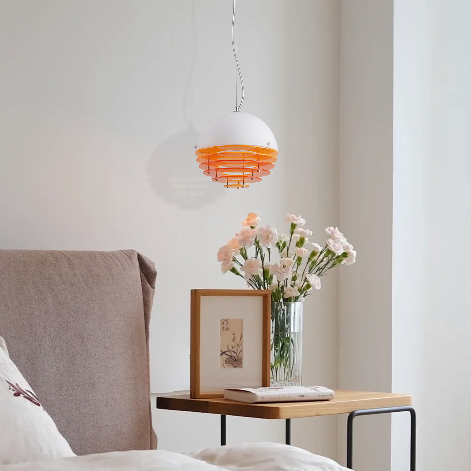 Modern Nordic Layered Disc Pendant Light