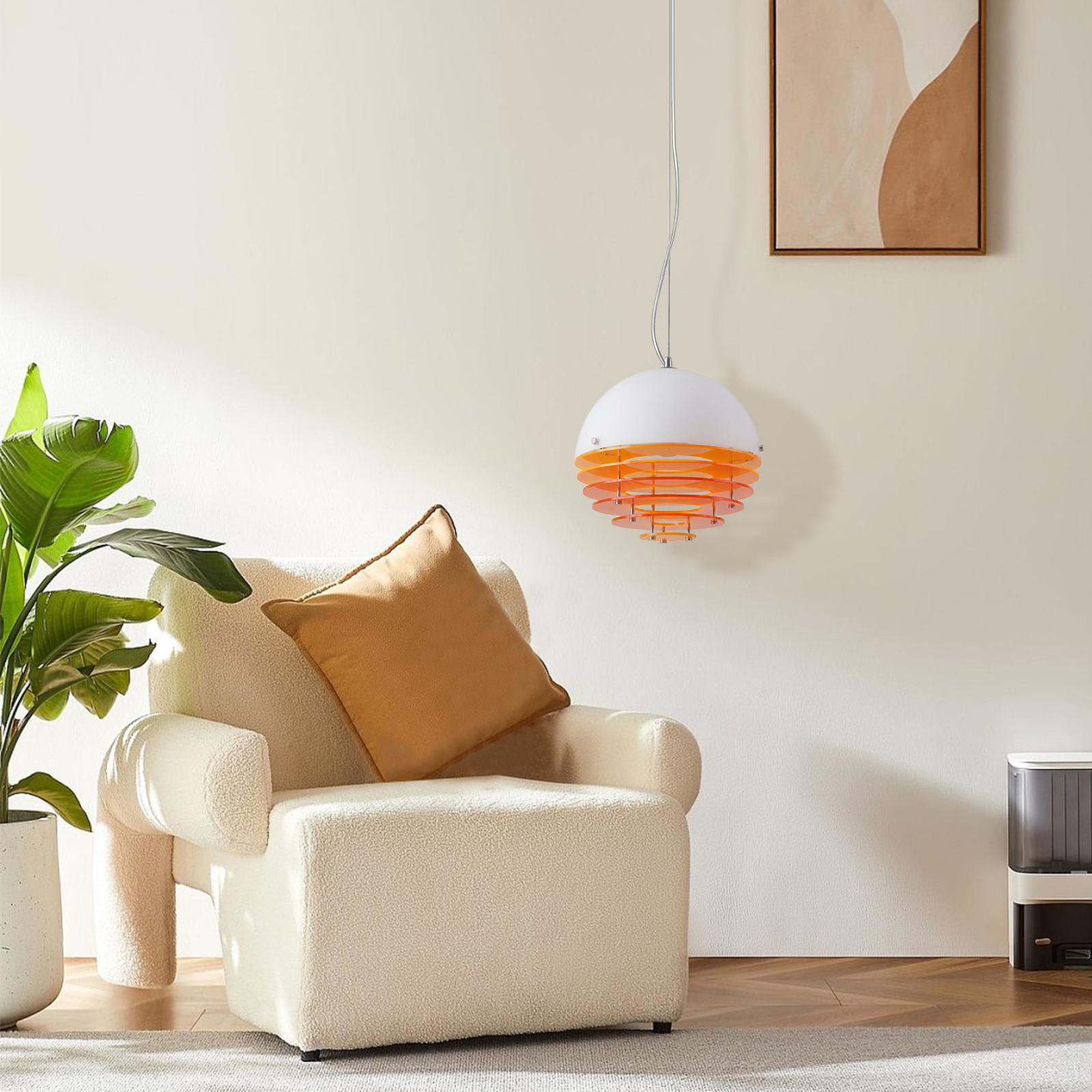 Modern Nordic Layered Disc Pendant Light