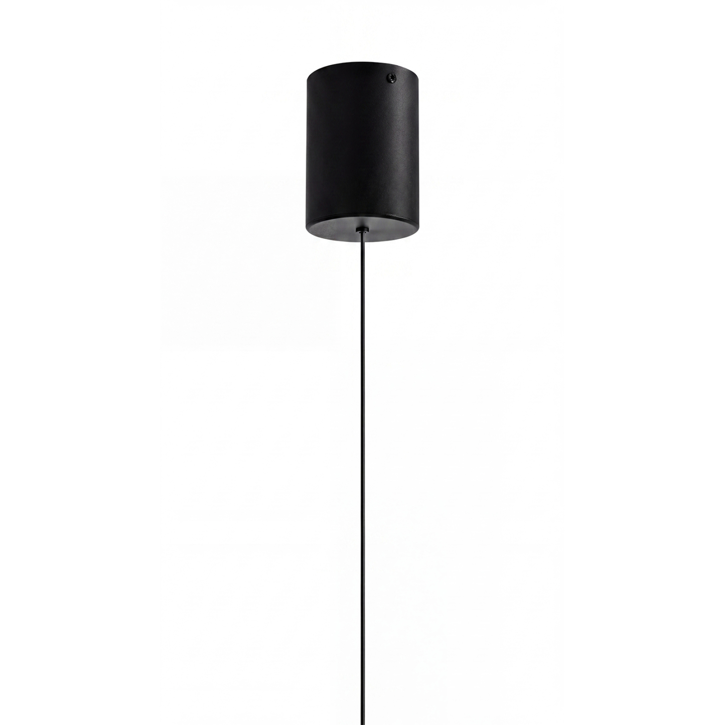 Modern Black Glass Pendant Light for Dining Room