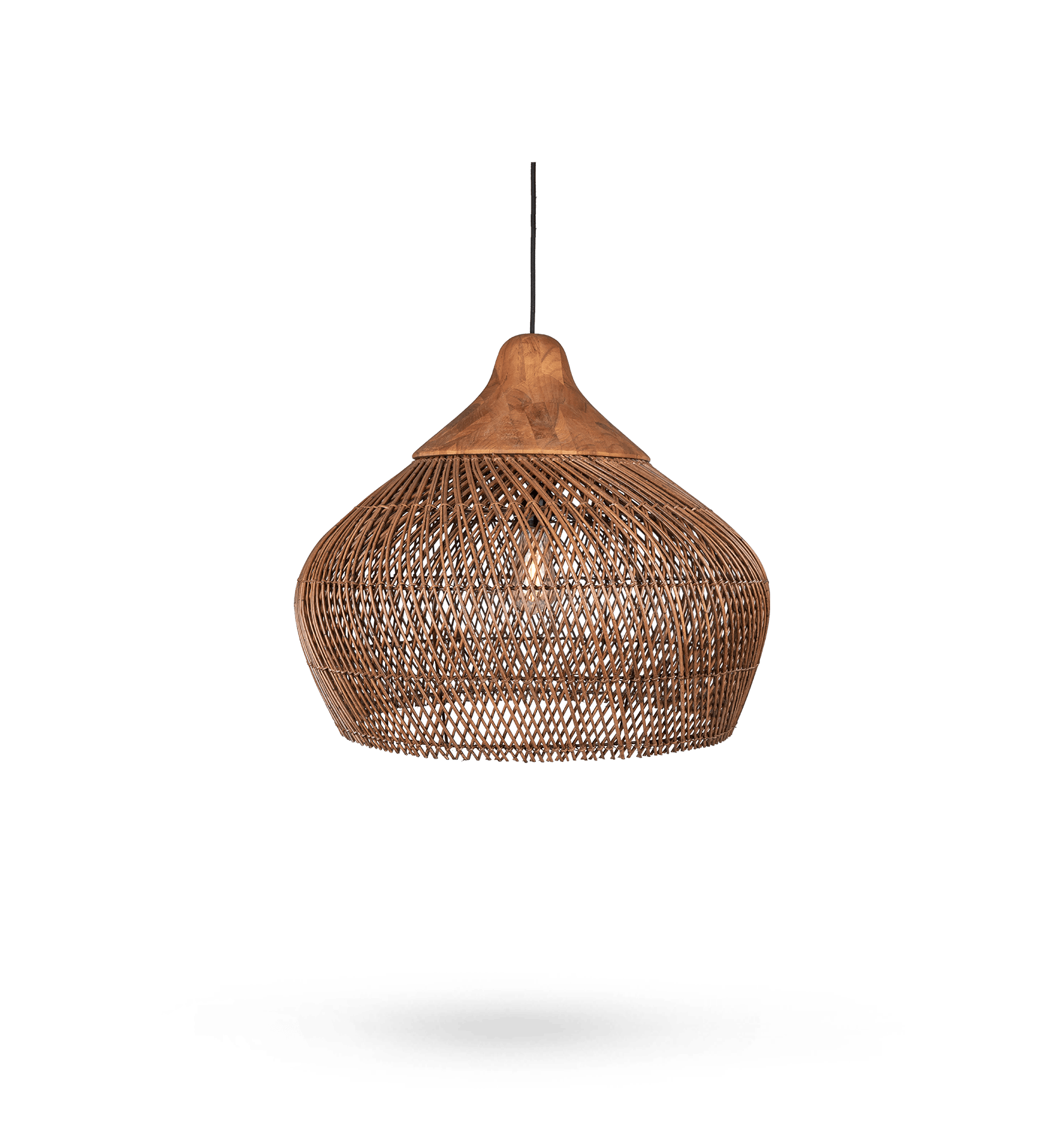 Japandi Lighting Wabi-sabi Style Bright Drum Lamp Pendant lampshade