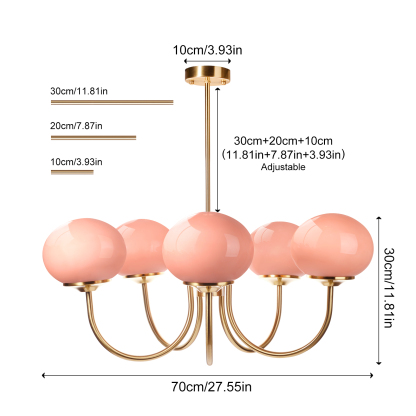 Modern style minimalist master lamp Bauhaus Chandelier for livingroom-labpiecesign