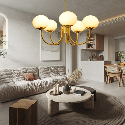 Modern style minimalist master lamp Bauhaus Chandelier for livingroom-labpiecesign