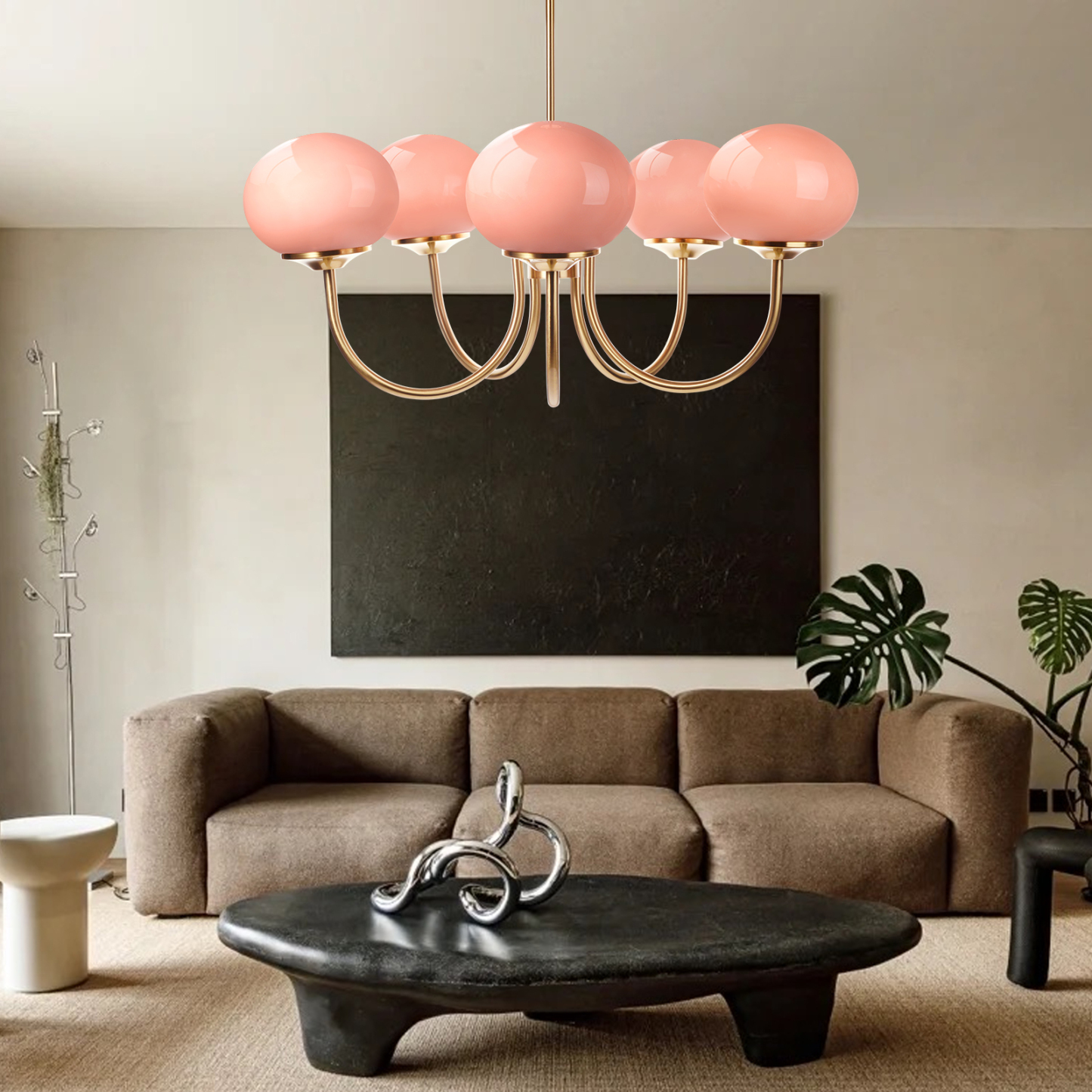 Modern style minimalist master lamp Bauhaus Chandelier for livingroom