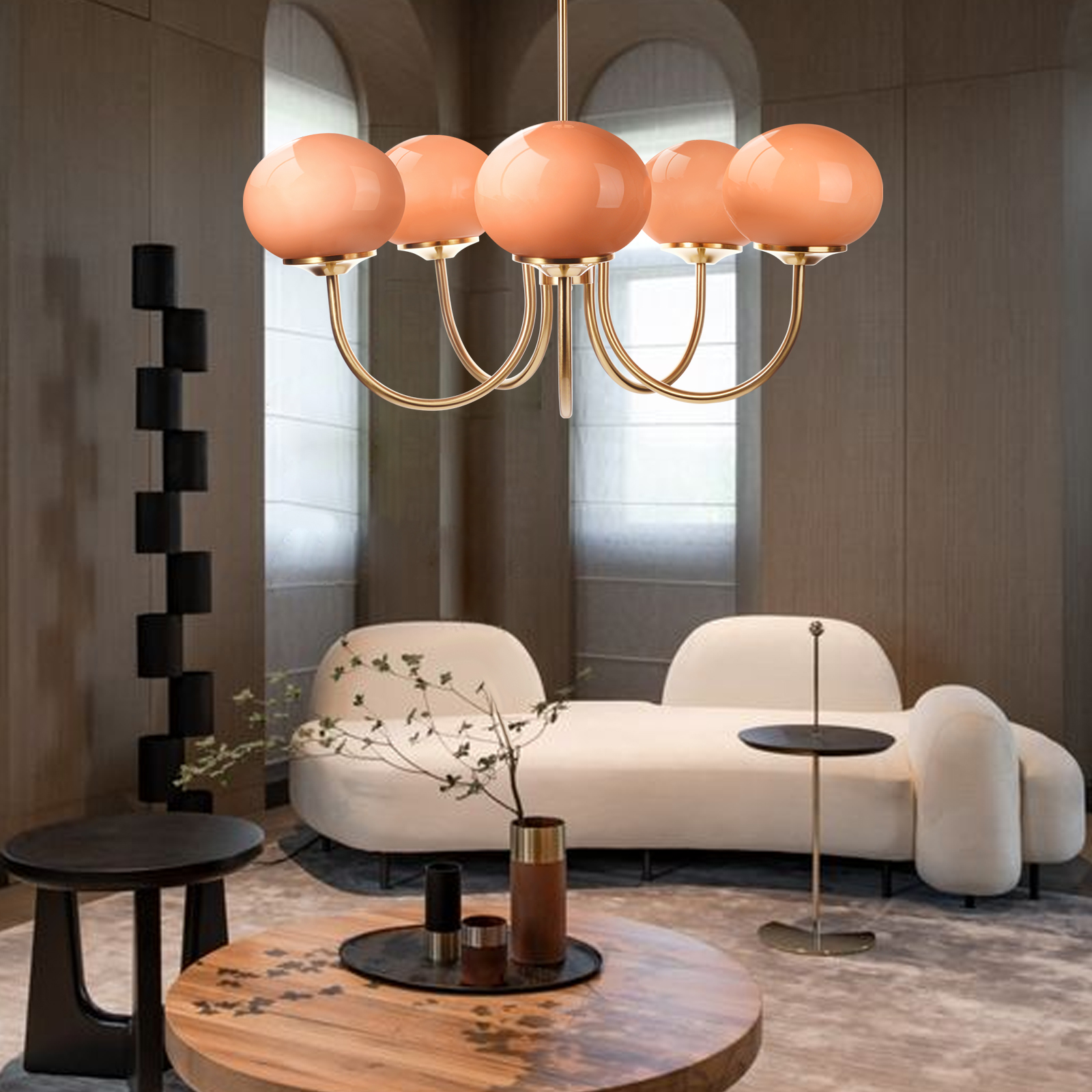 Modern style minimalist master lamp Bauhaus Chandelier for livingroom