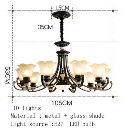 Luxury Classical Chandelier-labpiecesign