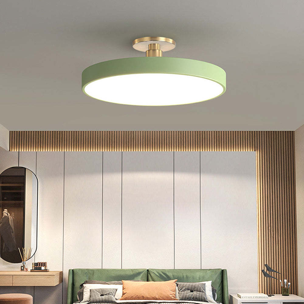 Macaron LED Flush Mount Ceiling Light For Bedroom-labpiecesign