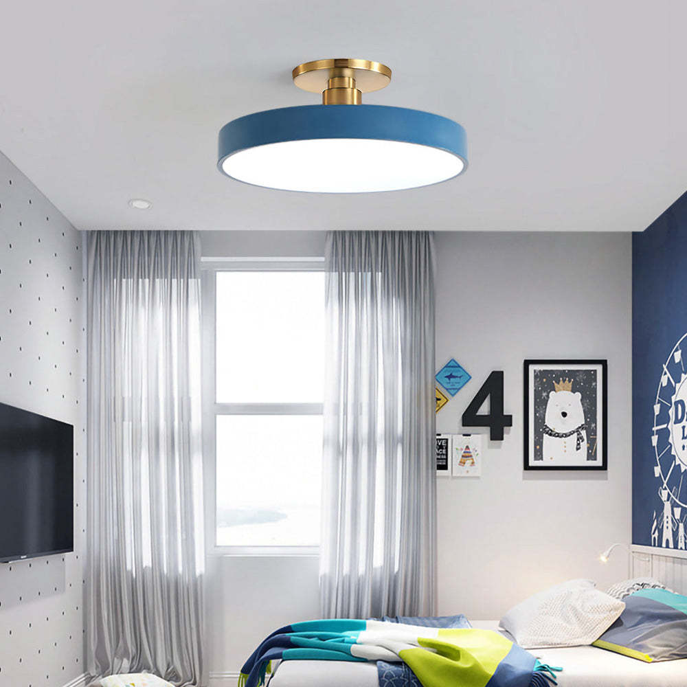 Macaron LED Flush Mount Ceiling Light For Bedroom-labpiecesign