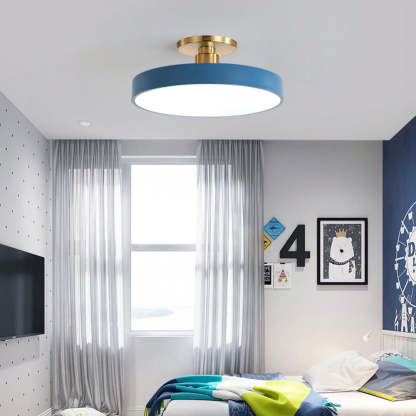 Macaron LED Flush Mount Ceiling Light For Bedroom-labpiecesign