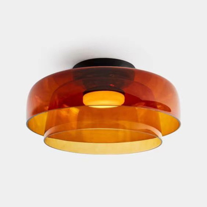 Medieval Flush Mount Glass Ceiling Lamp Design-labpiecesign