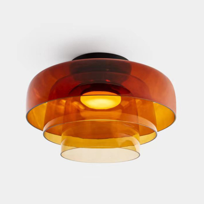 Medieval Flush Mount Glass Ceiling Lamp Design-labpiecesign