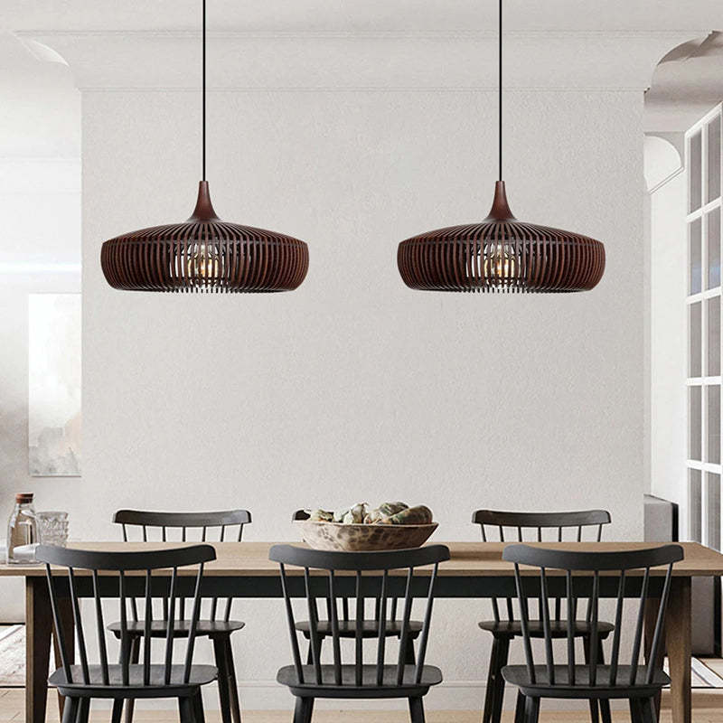 Japanese Solid Wooden High Quality Pendant Light-labpiecesign
