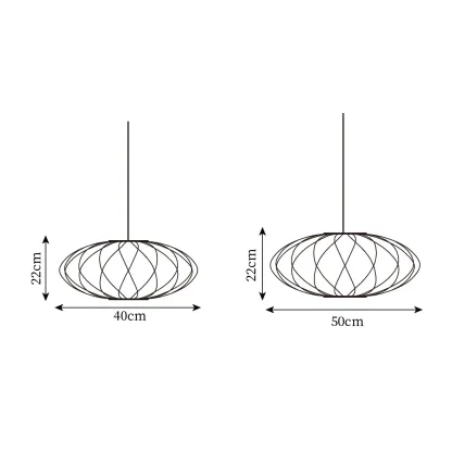 Nelson Bubble Pendant Lamp-labpiecesign
