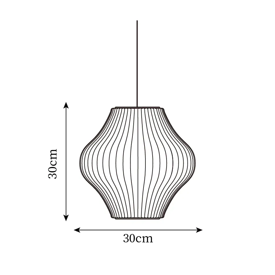 Nelson Bubble Pendant Lamp-labpiecesign
