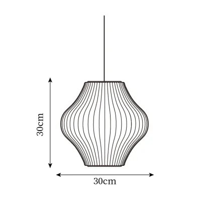 Nelson Bubble Pendant Lamp-labpiecesign