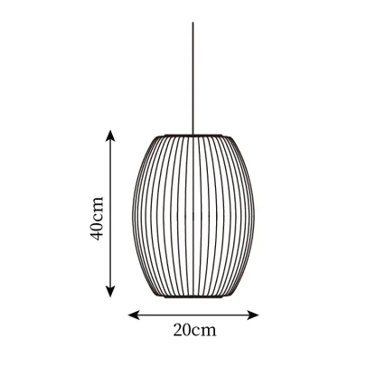 Nelson Bubble Pendant Lamp-labpiecesign