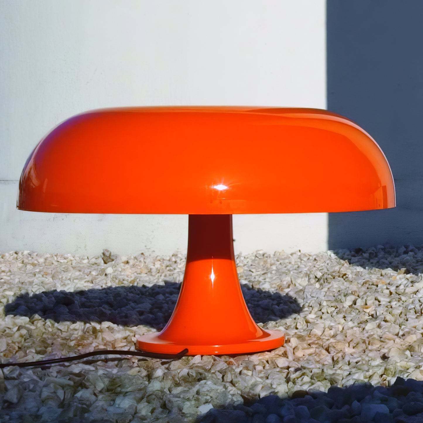 Vintage Danish Bauhaus Mushroom Table Lamp