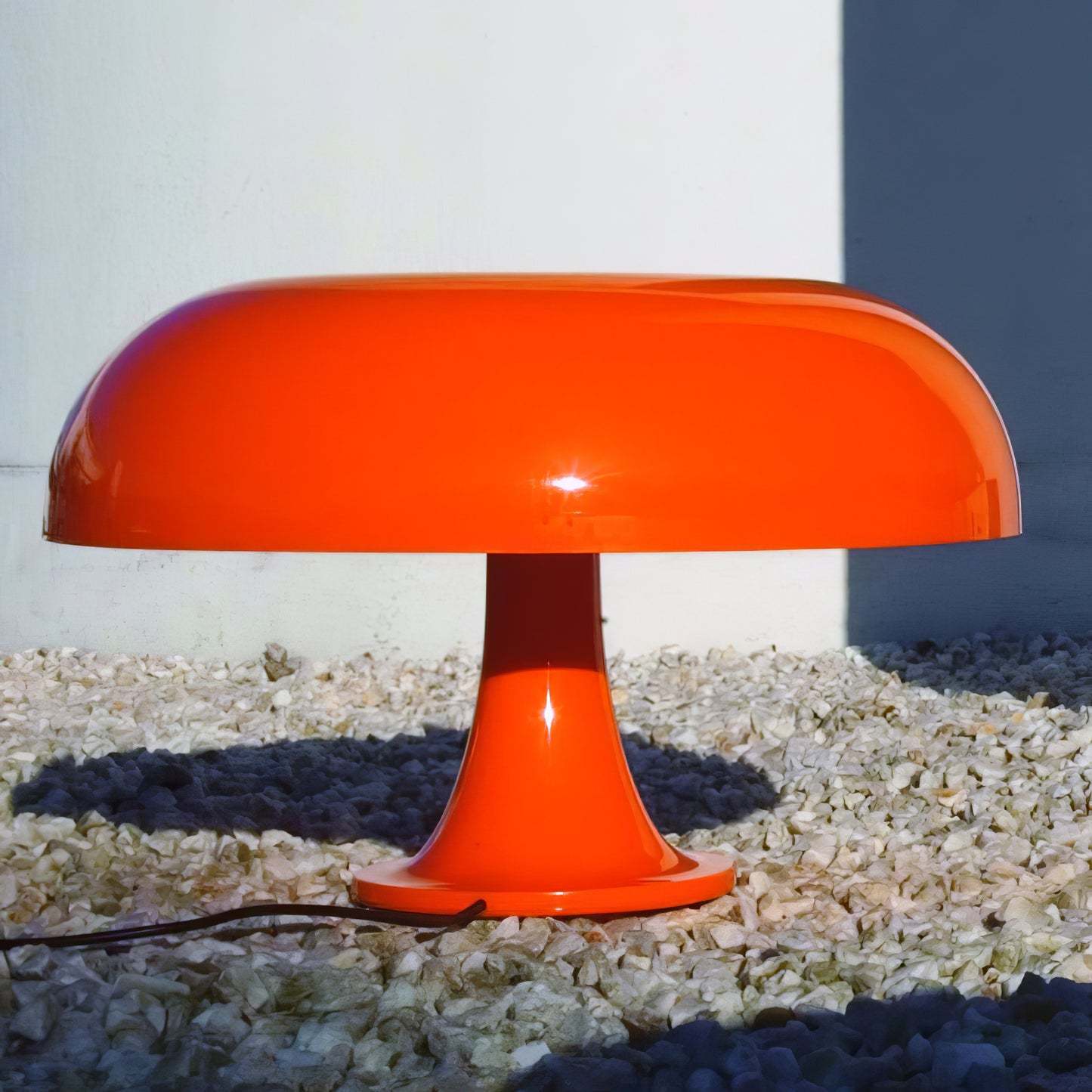 Vintage Danish Bauhaus Mushroom Table Lamp-labpiecesign